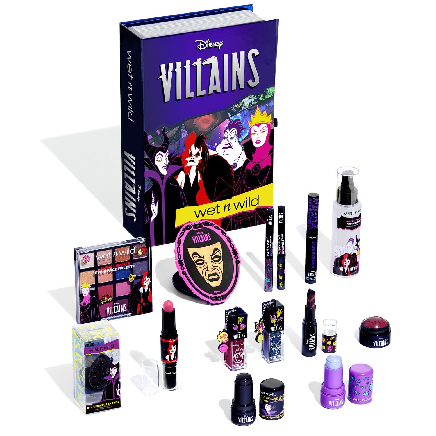 Amazon.com: wet n wild Disney Villains PR Box, 14-Piece Makeup